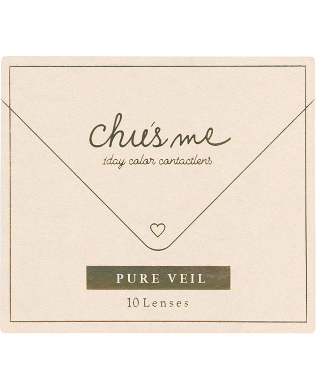 Chu's me 【チューズミー ワンデー】ピュアベール 10枚入 ±0.00