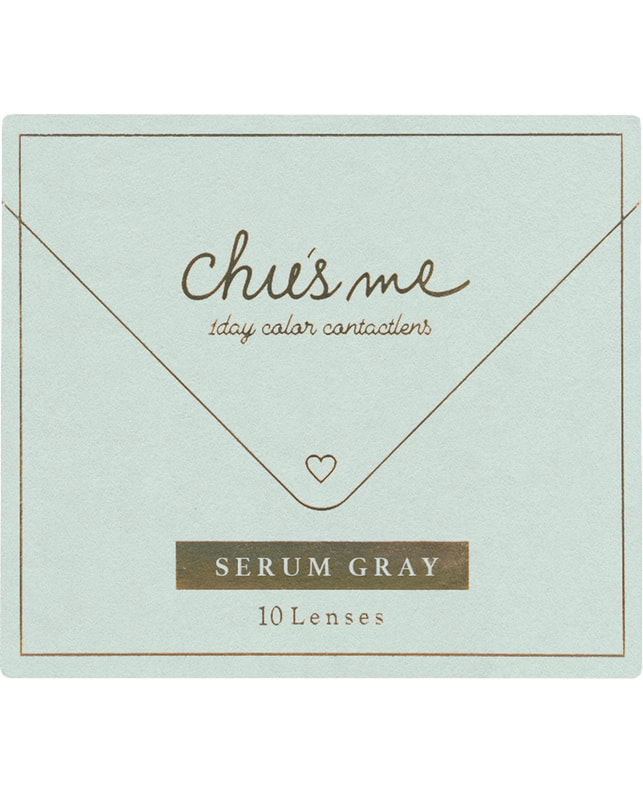 Chu's me 【チューズミー ワンデー】セラムグレー 10枚入 ±0.00
