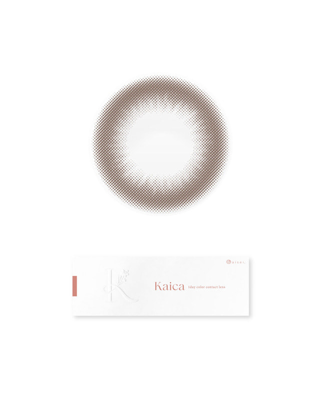 Kaica 【カイカ Kaica ワンデー】優花ブラウン 10枚入り 乱視なし