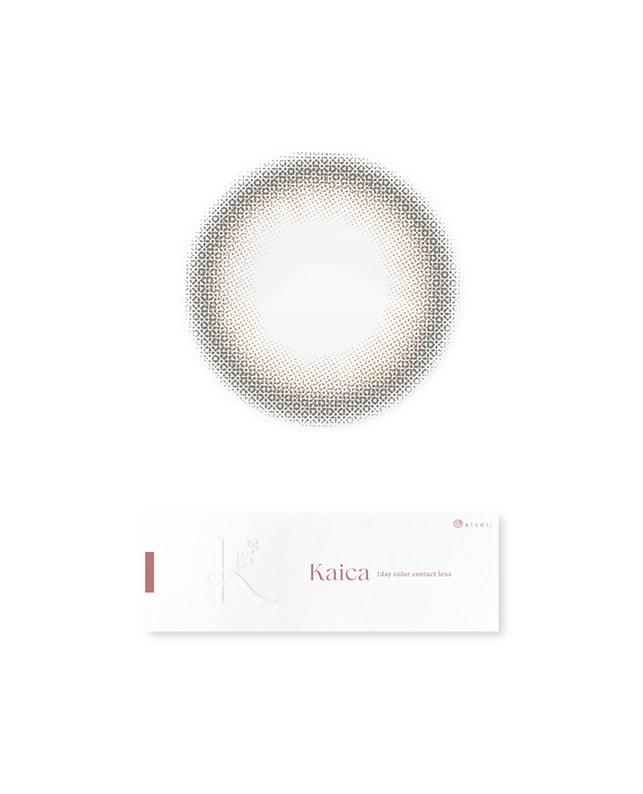 Kaica 【カイカ Kaica ワンデー】淡花ヌード 10枚入り 乱視なし