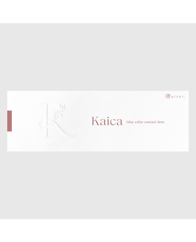 Kaica 【カイカ Kaica ワンデー】淡花ヌード 10枚入り 乱視なし