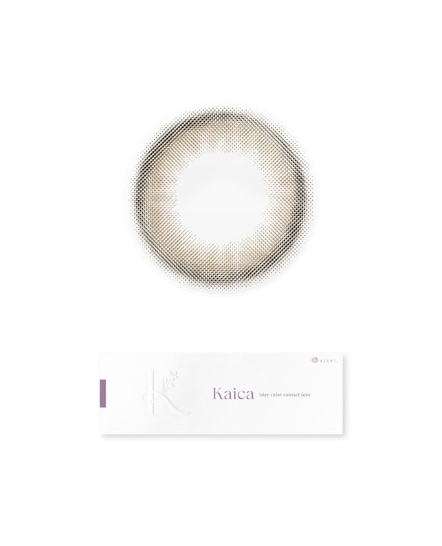 Kaica 【カイカ Kaica ワンデー】月絃ベージュ 10枚入り 乱視なし