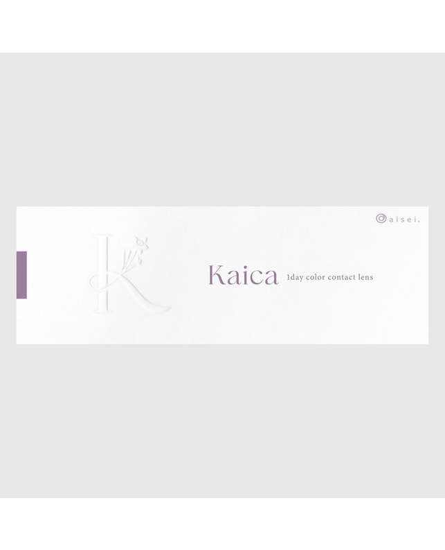 Kaica 【カイカ Kaica ワンデー】月絃ベージュ 10枚入り 乱視なし
