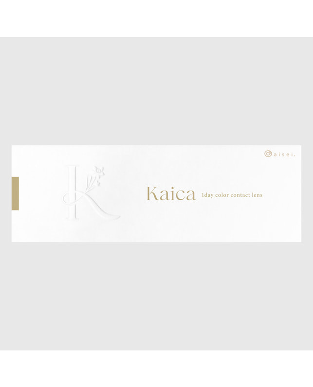 Kaica 【カイカ Kaica ワンデー】 花恋ベージュ 10枚入り ±0.00