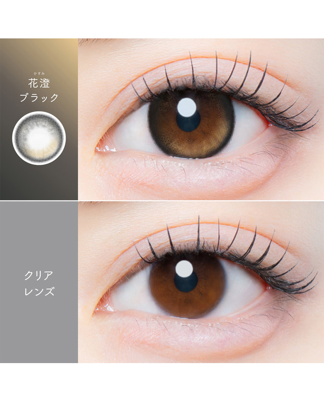 Kaica 【カイカ Kaica ワンデー】花澄ブラック 10枚入り ±0.00