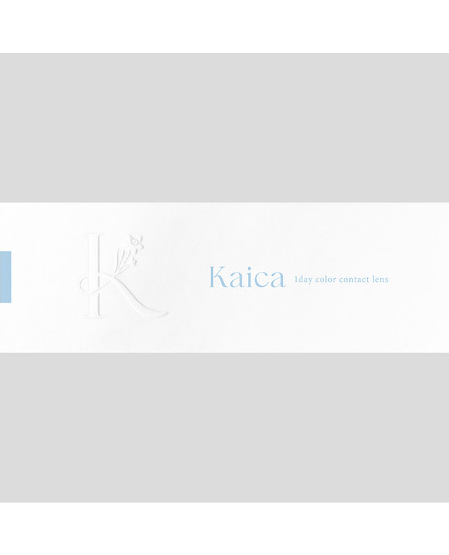 Kaica 【カイカ Kaica ワンデー】星月グレー 10枚入り ±0.00