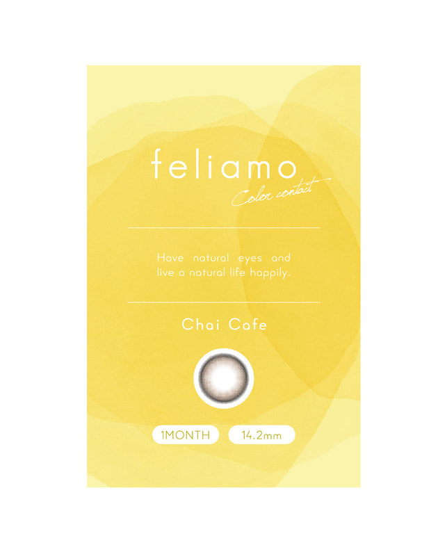feliamo 【feliamo 1month】チャイカフェ 2枚入り ±0.00
