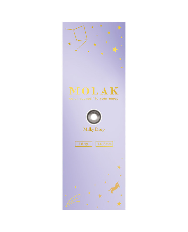 MOLAK 【MOLAK モラク 1day】ミルキードロップ 10枚入り ±0.00
