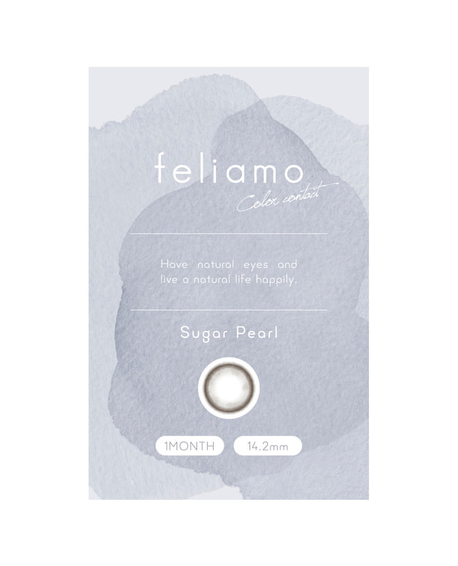 feliamo 【feliamo 1month】シュガーパール 2枚入り ±0.00