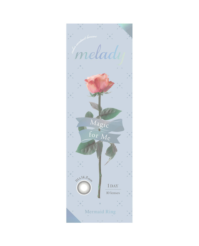 melady 【melady 1day】マーメイドリング 10枚入り ±0.00