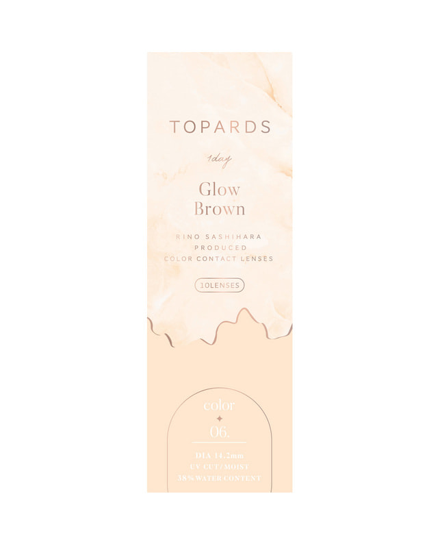 TOPARDS 【TOPARDS】グローブラウン 10枚入り 乱視なし