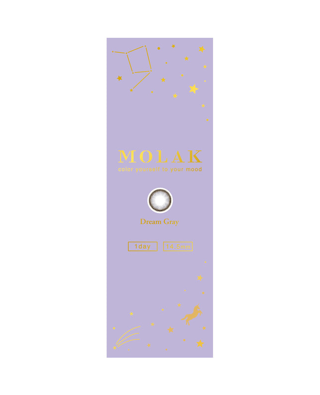 MOLAK 【MOLAK 1day】ドリームグレー10 ±0.00